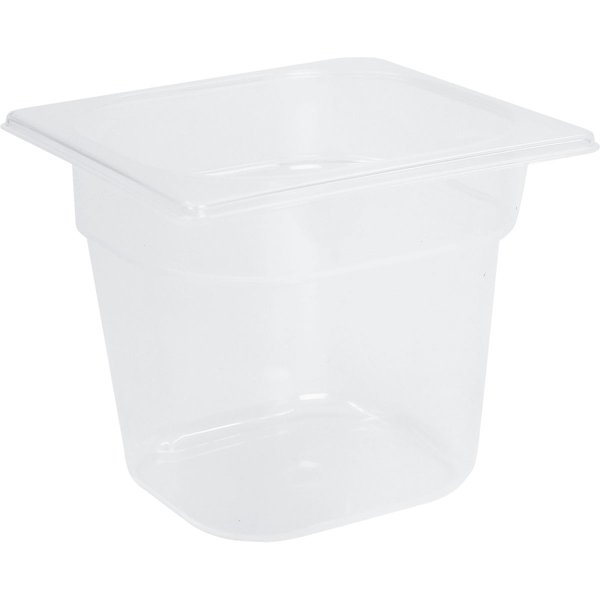 Schneider Bac Gastro GN 1/6 en polypropylène; GN 1/6, 2.3 l, 15 cm (P); transparent
