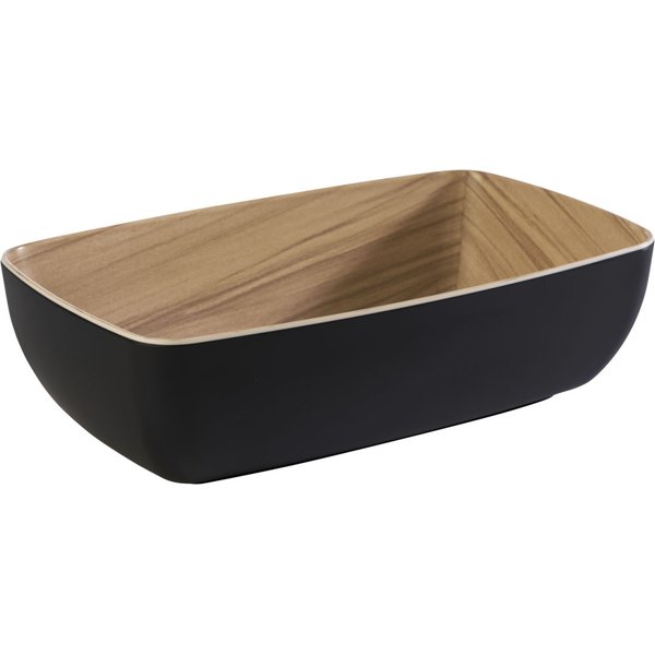 Saladier Frida APS; 1.8 l, 26.5x16.2x7.5 cm (LxlxH); beige/noir; rectangulaire