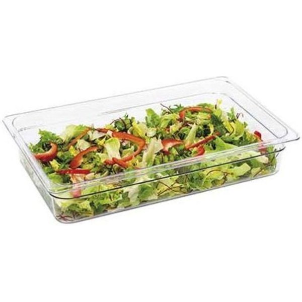 Stalgast Bac Gastro GN 1/1, polycarbonate, série Buffet; GN 1/1, 26 l, 32.5x53 cm (lxP); transparent