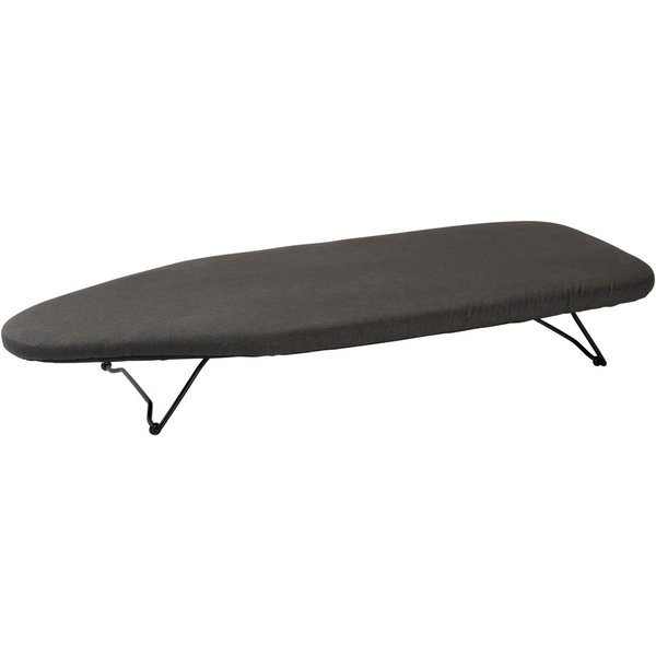 CORBY Asse da stiro da tavolo (IB0009) in grigio scuro; 3x31x77 cm (LxLxH); grigio