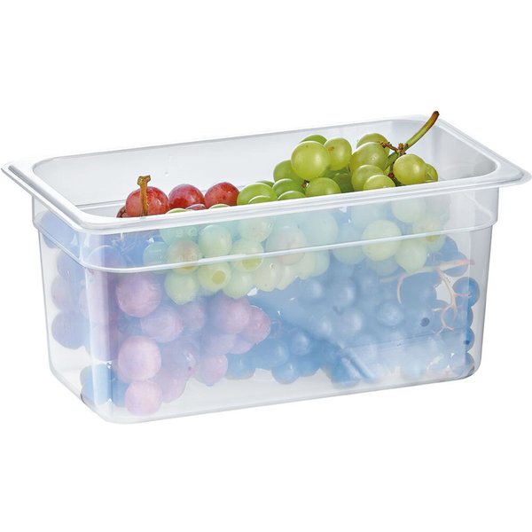Stalgast Contenitori gastronorm serie Buffet di Stalgast, GN 1/3 polipropilene; GN 1/3, 0.0037 l, 17.6x32.5 cm (LxP); trasparente