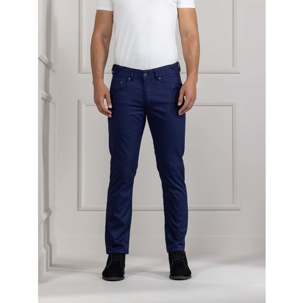 Pantalon de cuisine homme Oregon Le Nouveau Chef; Taille W42/L30; bleu