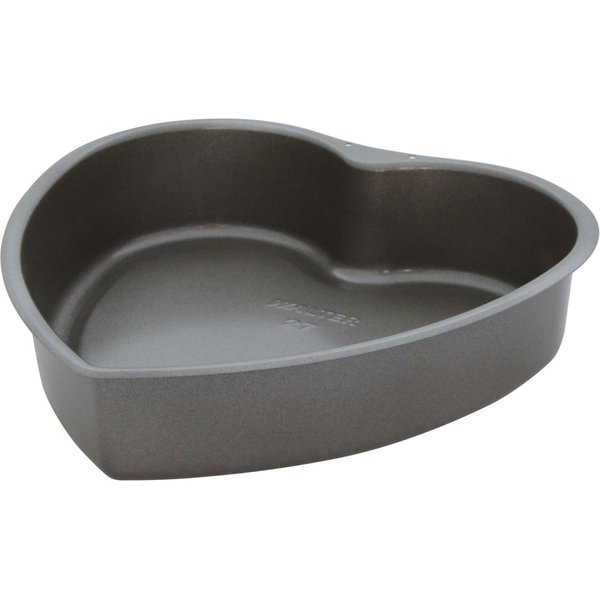 Schneider Stampo a forma di cuore Walter; 3300 ml, 27 cm (Ø); grigio