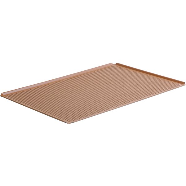 Schneider Teglia forata, alluminio gastronorm 2/1; GN 2/1, 65x53x1x0.15 cm (LxLxHxP); rosso; rettangolare