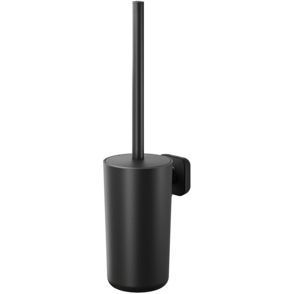 Porte-brosse Carv fixation murale TIGER; 12.1x39.1x12.1 cm (LxHxP); noir