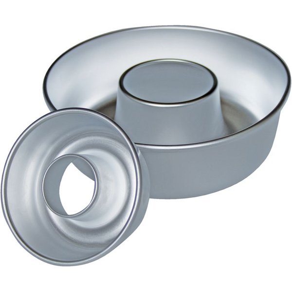 Schneider Stampo per ciambella; 26x8.5 cm (ØxH); argento; conica