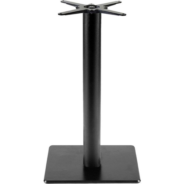 RestooTab Base tavolo modello Milan-T; 40x40x73 cm (LxLxH); nero