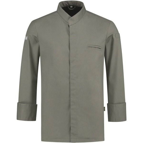 Le Nouveau Chef Veste de cuisine homme Alain couleur; Taille 4XL; kaki