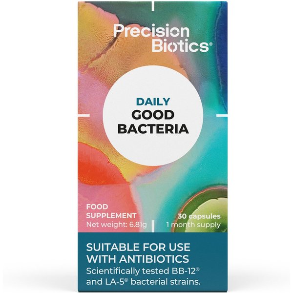 PrecisionBiotics® Daily Good Bacteria Gut Supplement - 30 Capsules