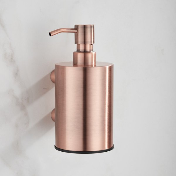Saniclear Academy zeepdispenser geborsteld koper