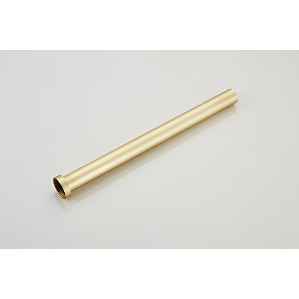 Saniclear Brass sifon verlengbuis 40cm messing geborsteld - goud mat