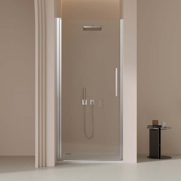 Saniclear Clearline douchedeur 80cm chroom