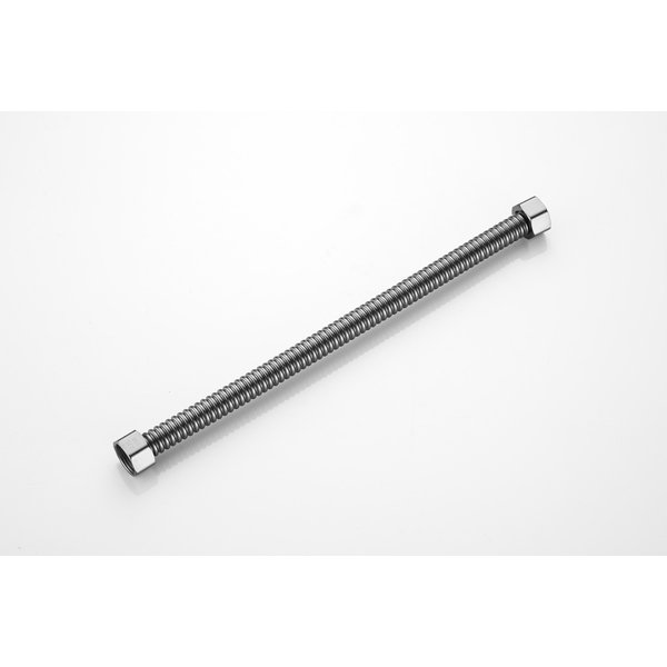 Saniclear Iron aansluitslang 30cm 1/2" x 1/2" gunmetal - verouderd ijzer