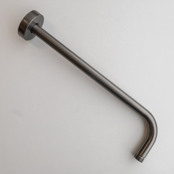 Saniclear Iron douchearm voor wandmontage 35cm verouderd ijzer - gunmetal