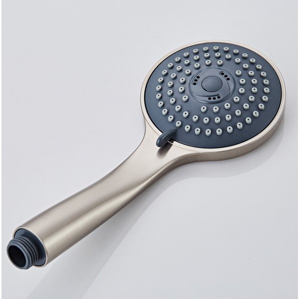 Saniclear Cube Curved inbouw regendouche met inbouw douchekop 30x30cm en 2 standen handdouche RVS