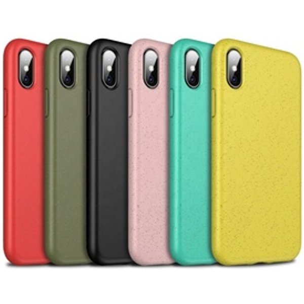 Eco-Friendly Wheat Straw Biodegradable Phone Case for iPhone XS Max XR