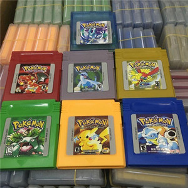 Pokemon Games Cards for GBA and GBC