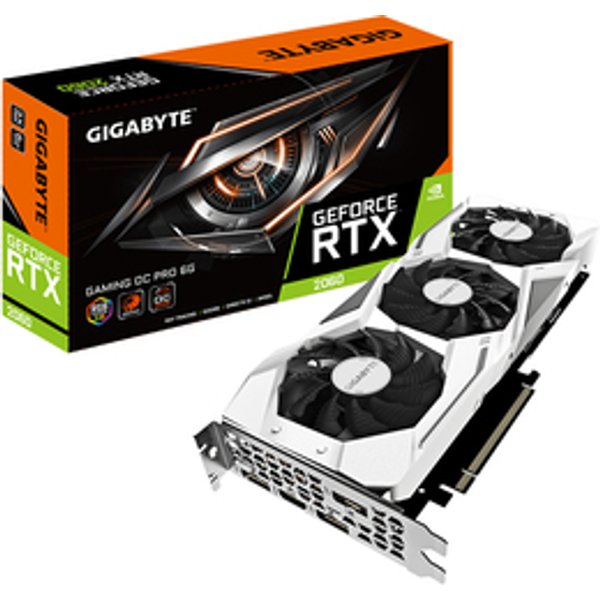 GIGABYTE NVIDIA GeForce RTX 2060 OC PRO WHITE 6G Graphics Card