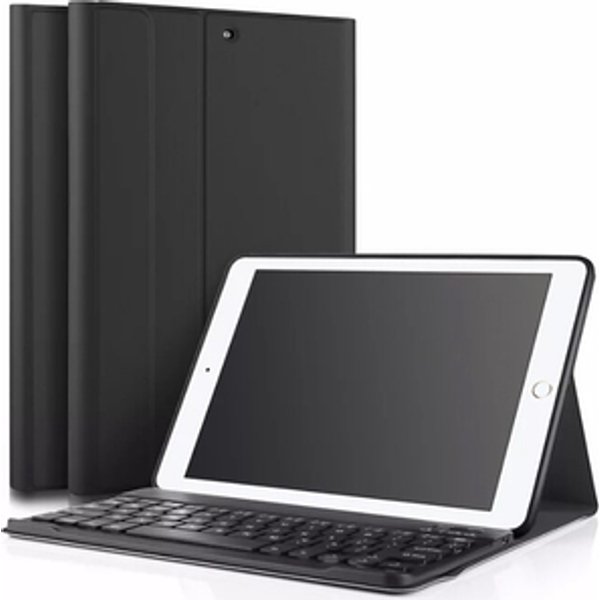 Slim Aluminium Wireless Keyboard Leather Cover for iPad Pro 11
