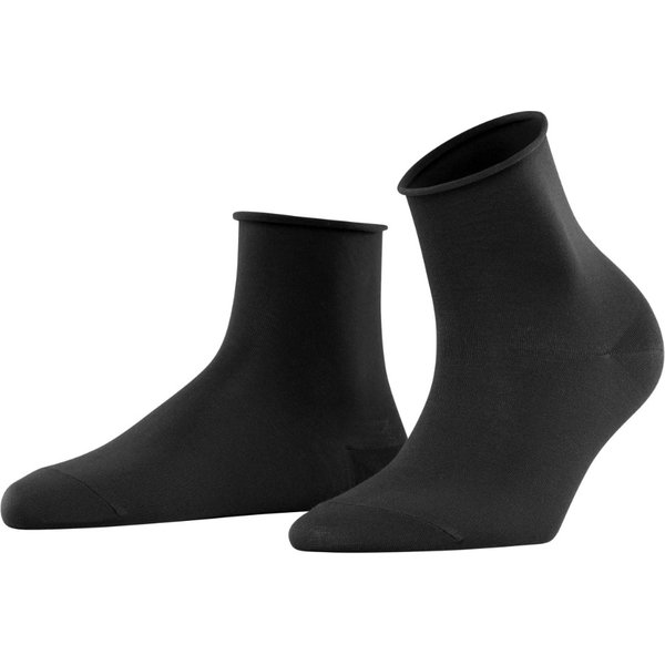 Dames Korte Sokken Cotton Touch - Black - 39-42