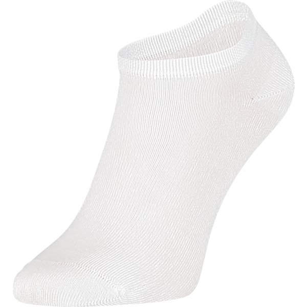 Bamboo Sneaker Socken 2 Paar – Weiß – 43-45
