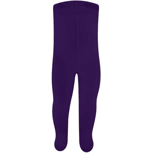 Kinderstrumpfhose aus Baumwolle – Brombeere – 74