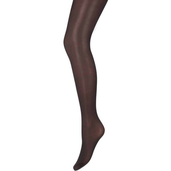 35 Denier Strumpfhose mit Glanz – Fast schwarz – S-M