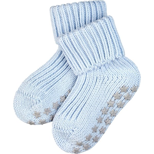 Catspads Baumwollbabysocken – Puderblau – 62-68