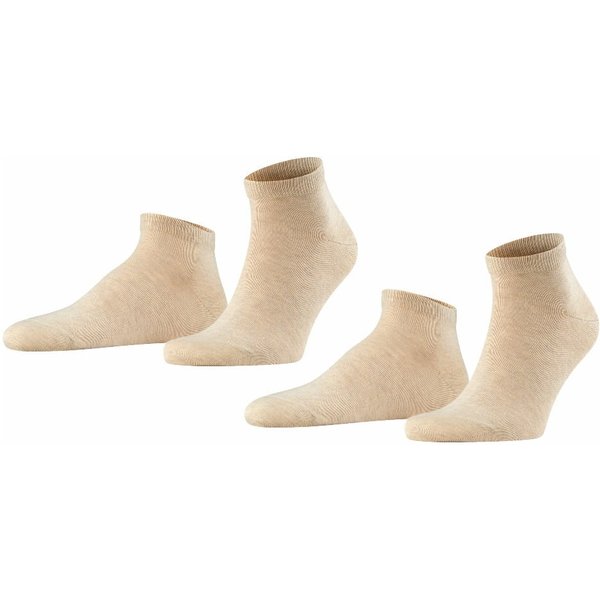 Happy Herren Sneakersocken 2-Pack – Sand Melange – 47-50