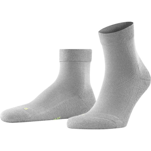 Coole Kick Viertelsocken – Grau meliert – 37-38