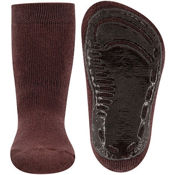 Antirutsch-Kindersocken – Mocca – 17-18