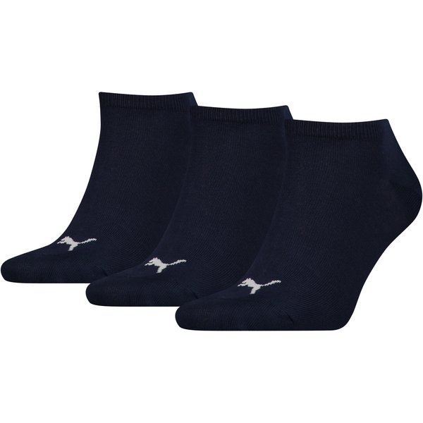 Unisex Sneaker schlicht 3er-Pack 2024 – Marineblau – 35-38