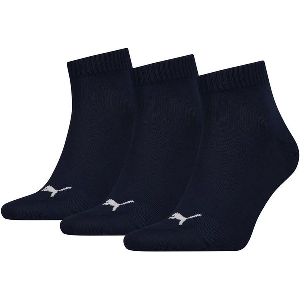 Halbhohe Socken aus weicher Baumwolle – Navy – 35-38