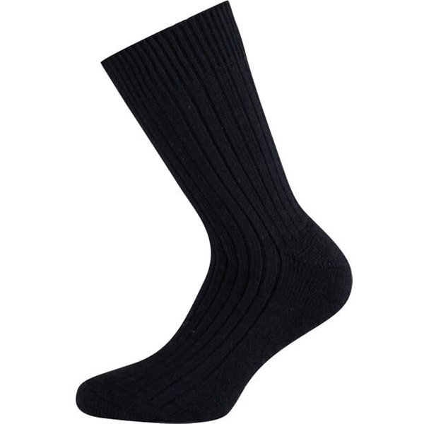 Wollsocken mit einer Frotteesohle – Marine – 45-47