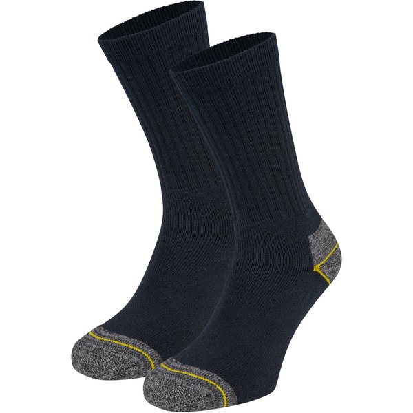 Antibakterielle Arbeitssocken mit Frottee-Sohle – Marine – 43-46