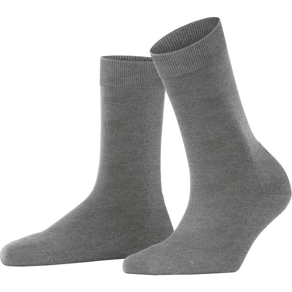ClimaWool Damen Socken – Hellgrau meliert – 41-42