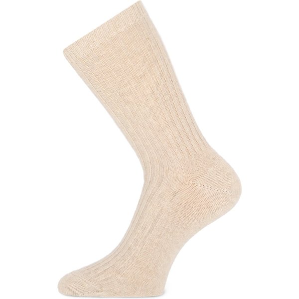 Damensocken mit Kaschmir – Camel – 39-42