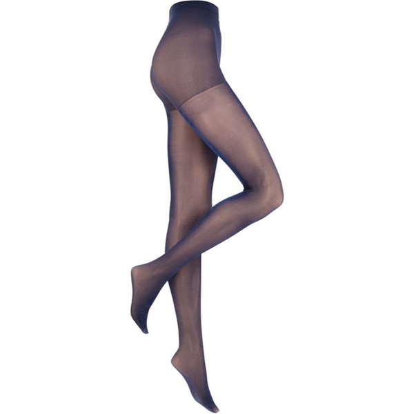 20 Denier Glitzerstrumpfhose – Marine – S-M