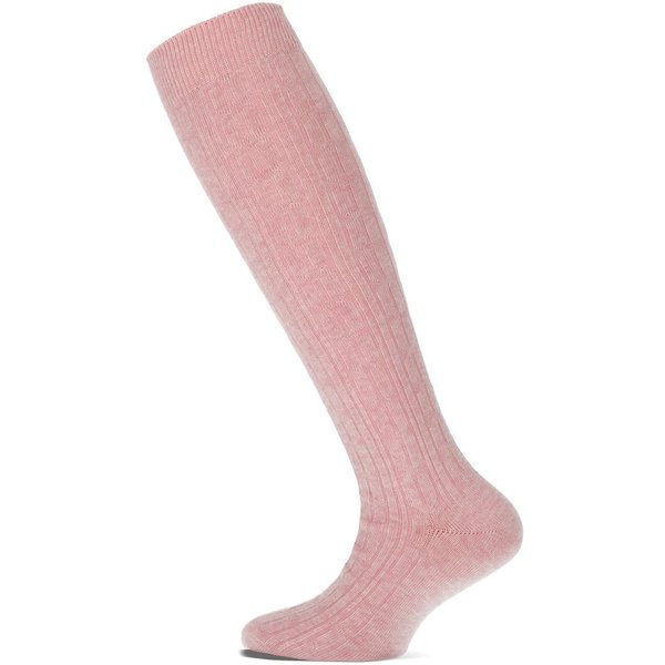 Kniestrumpf YM Kabel – Pink Mel. – 23-26