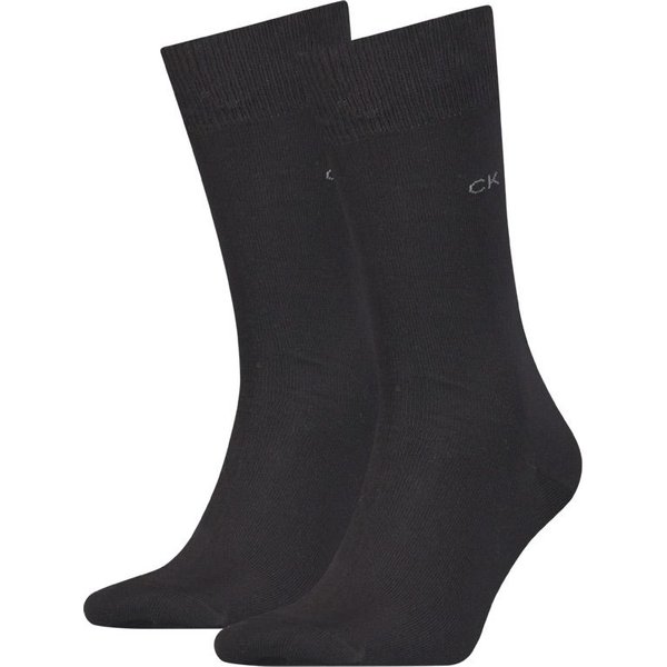 Klassische Baumwoll-Herrensocken – Schwarz – 43-46