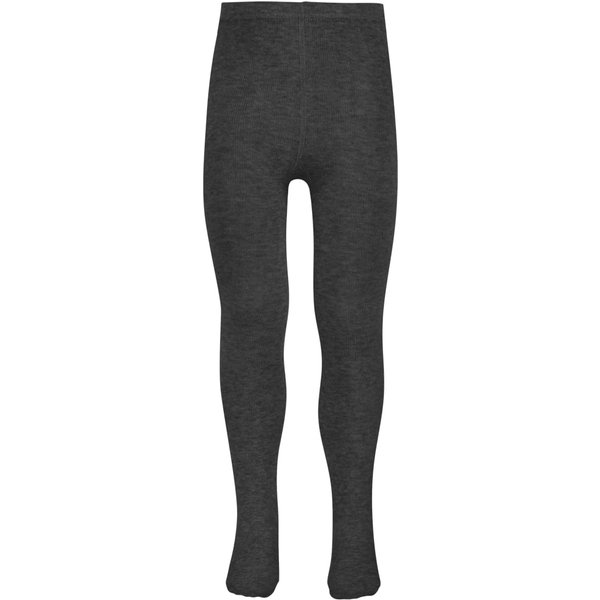 Kinderstrumpfhose aus Baumwolle – Anthrazit – 128-134