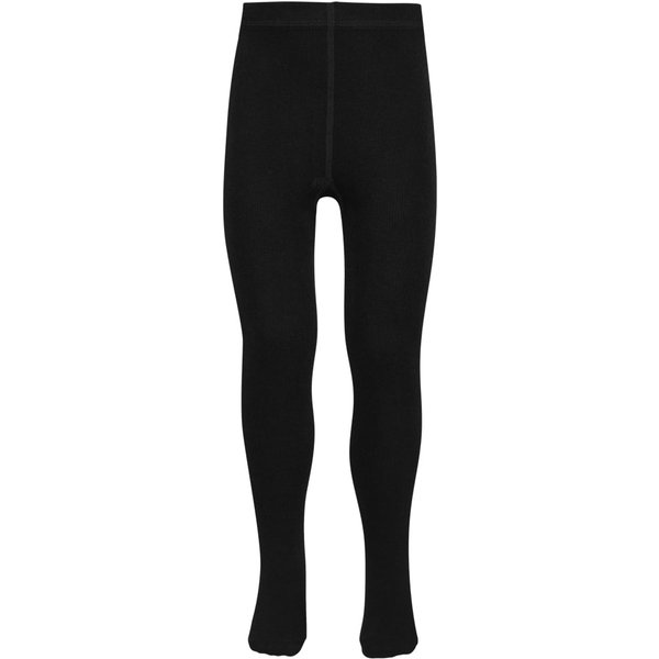 Kinderstrumpfhose aus Baumwolle – Schwarz – 152-164
