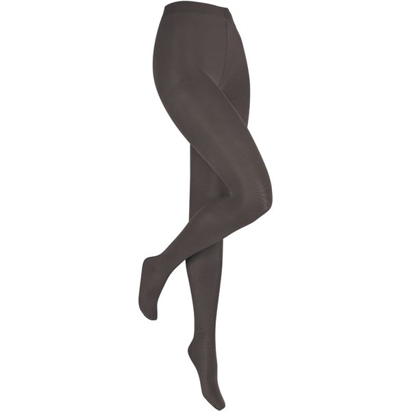 60 Denier Strumpfhose aus Mikrofaser – Silber – XXL