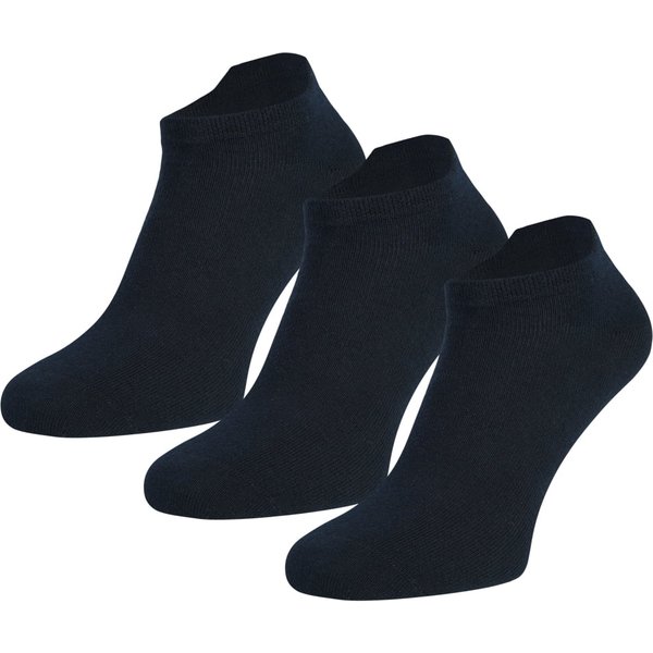 Teckel Sneakersocken 3er-Pack – Marine – 19-22