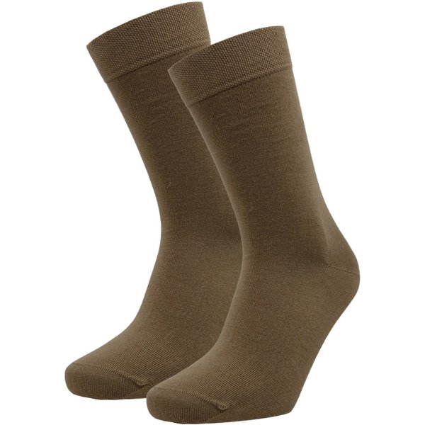 Unisex Grund-Kunstsocken - Dunkelbeige - 39-42