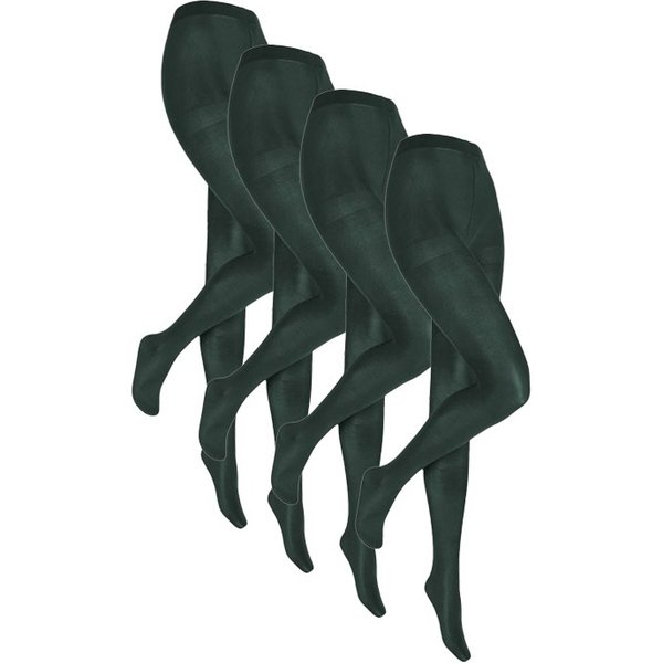 60 Denier Strumpfhose aus Mikrofaser – Bosco – L-XL - 4 Paar