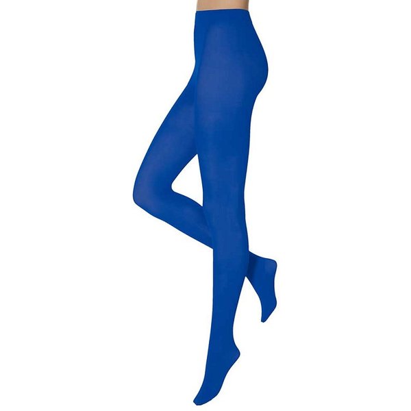 60 denier dames panty van microfiber – Kobalt – S-M