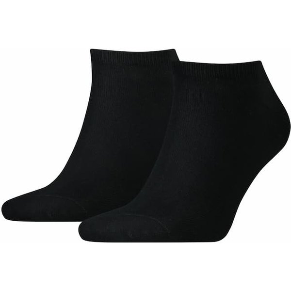 Tommy Hilfiger heren sneakersokken 2-pack – Black – 39-42