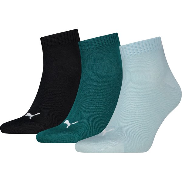 Unisex quarter sokken - Emerald Ice - Fresh Water - 35-38 -3 paar