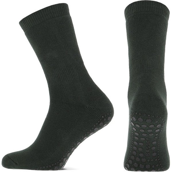 Unisex katoenen huissokken met antislip - Green - 39-42
